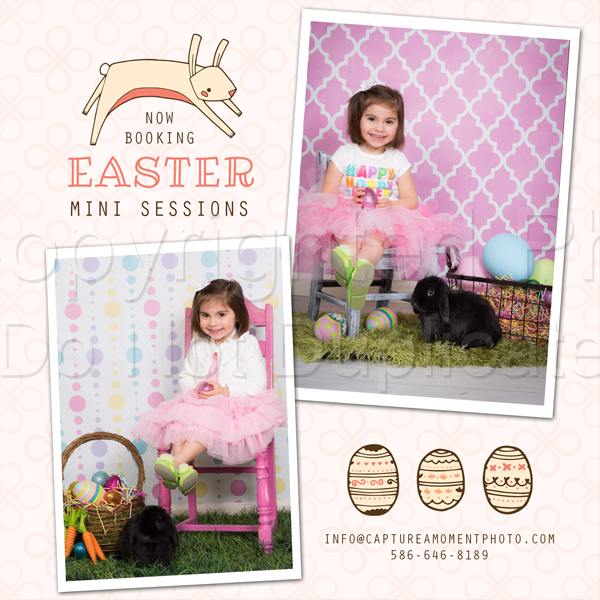Easter Mini Sessions are HERE! 